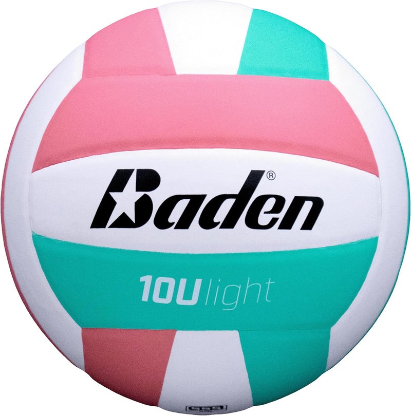 Baden كرة الطائرة الداخلية للشباب 10U لايت | الحجم الرسمي، وزن 2 أونصة، مستوى دخول مبتدئ - Image 1